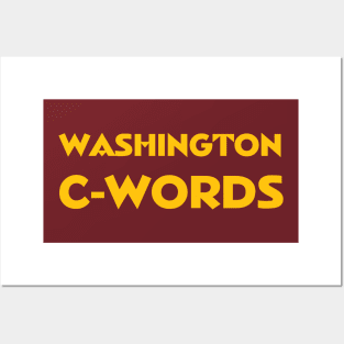 Washington C-Words Posters and Art